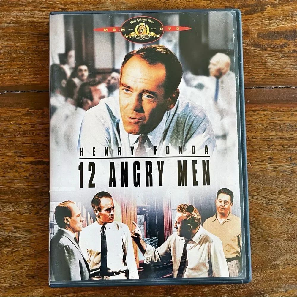 12 Angry Men DVD Henry Fonda Court Room Drama Jury Suspense